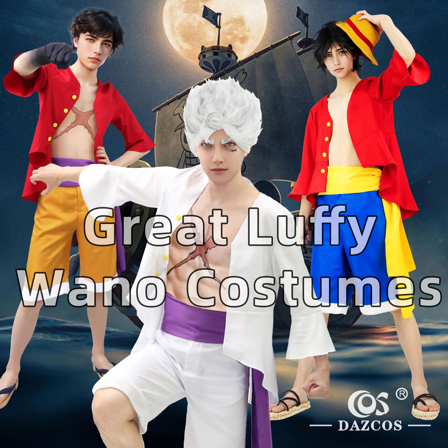 luffy monkey wano cosplay