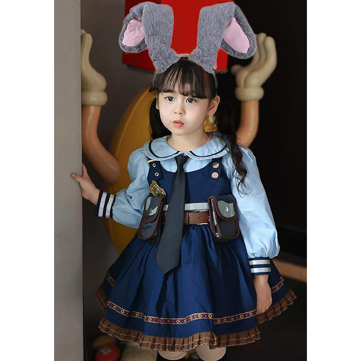 Judy Hopps Cosplay Bunny Ears Headband and Tails