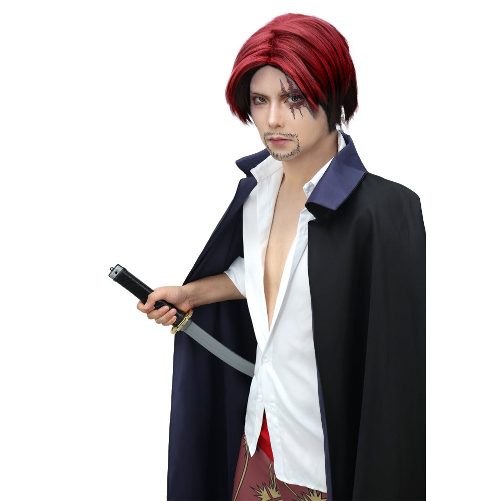 Red Hair Shanks Cosplay Costume