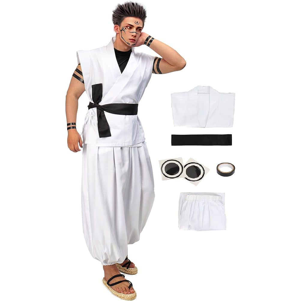 Ryomen Sukuna Kung Fu Suit