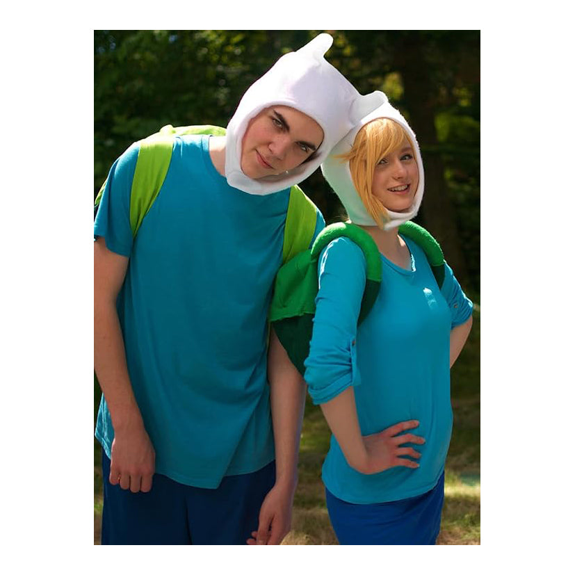 Finn Hat White Bunny Ears for Easter Day Costume Halloween