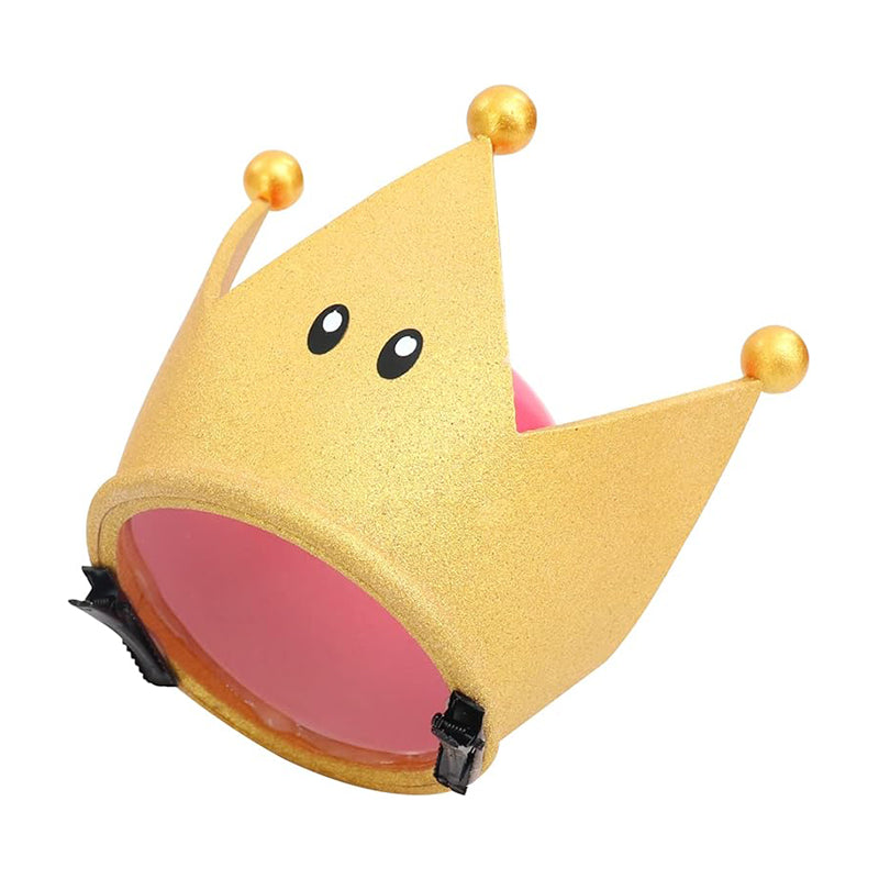 Women Bowsette Crown Gold Plastic Cosplay Crown for Halloween