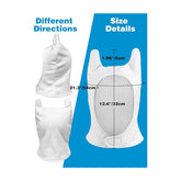 Finn Hat White Bunny Ears for Easter Day Costume Halloween