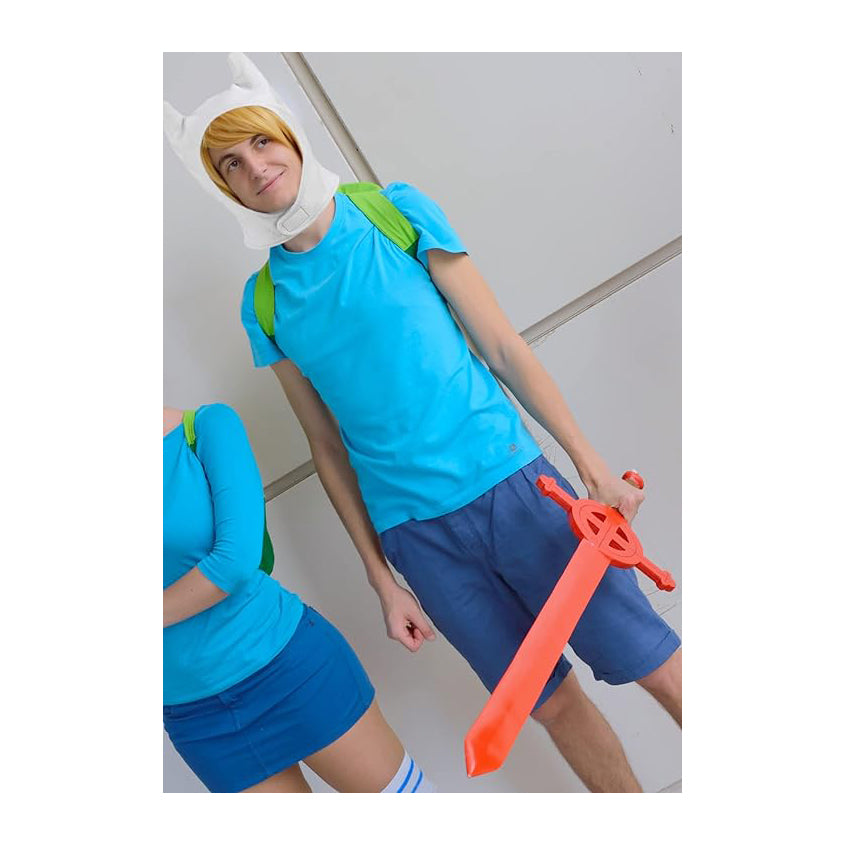 Finn Hat White Bunny Ears for Easter Day Costume Halloween