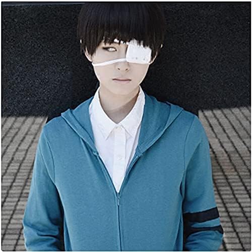 Eyepatch Cosplay Black White Costume