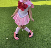 Pink Chibi Kids Cosplay Costume