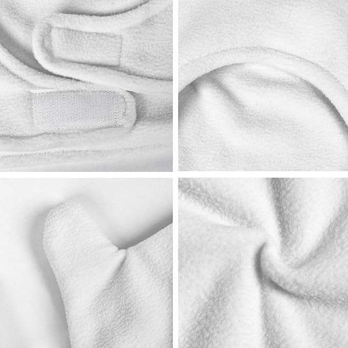 Finn Hat White Bunny Ears for Easter Day Costume Halloween