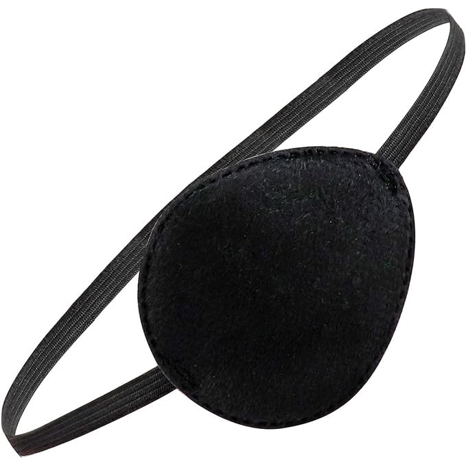 Eyepatch Cosplay Black White Costume