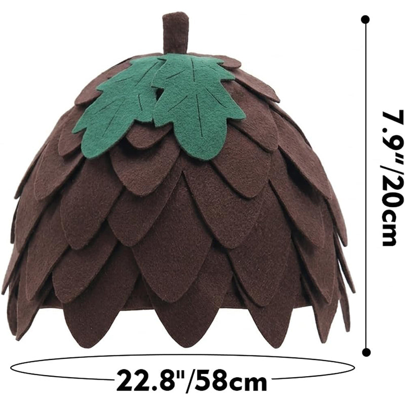 Adult Fairy Hat Pixie Cap Medieval Beret Hat Renaissance Cosplay Headwear Ren Faire Headpiece Costume Accessories