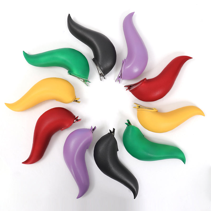 Albedo Demon Devil Horns Cosplay Clip Headwear Accessories for Halloween Party