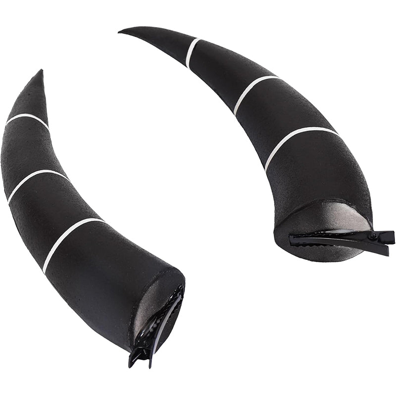 Anime Cosplay Horns with Clips Devil Headband Costume Accessories for Halloween Party