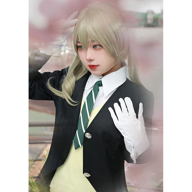 Anime Cosplay Wig Flaxen Light Brown Wig Costume Accessories For Halloween Party