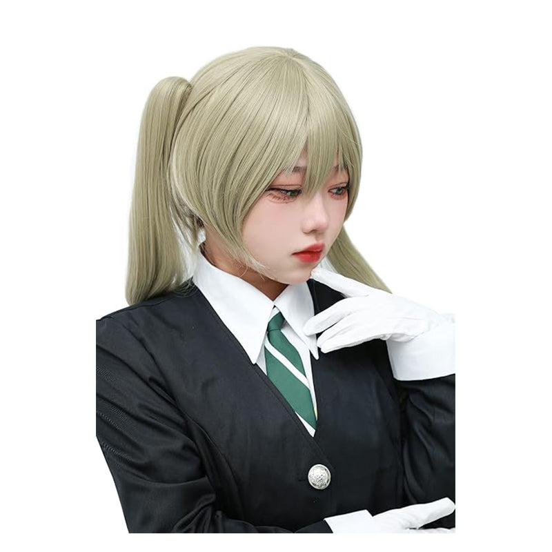 Anime Cosplay Wig Flaxen Light Brown Wig Costume Accessories For Halloween Party