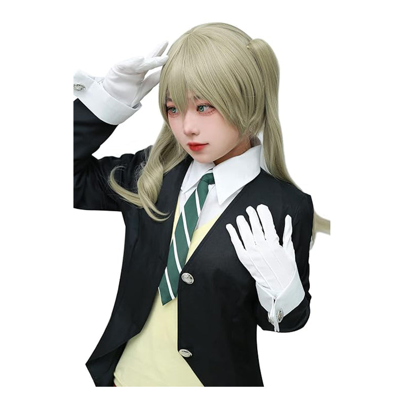 Anime Cosplay Wig Flaxen Light Brown Wig Costume Accessories For Halloween Party