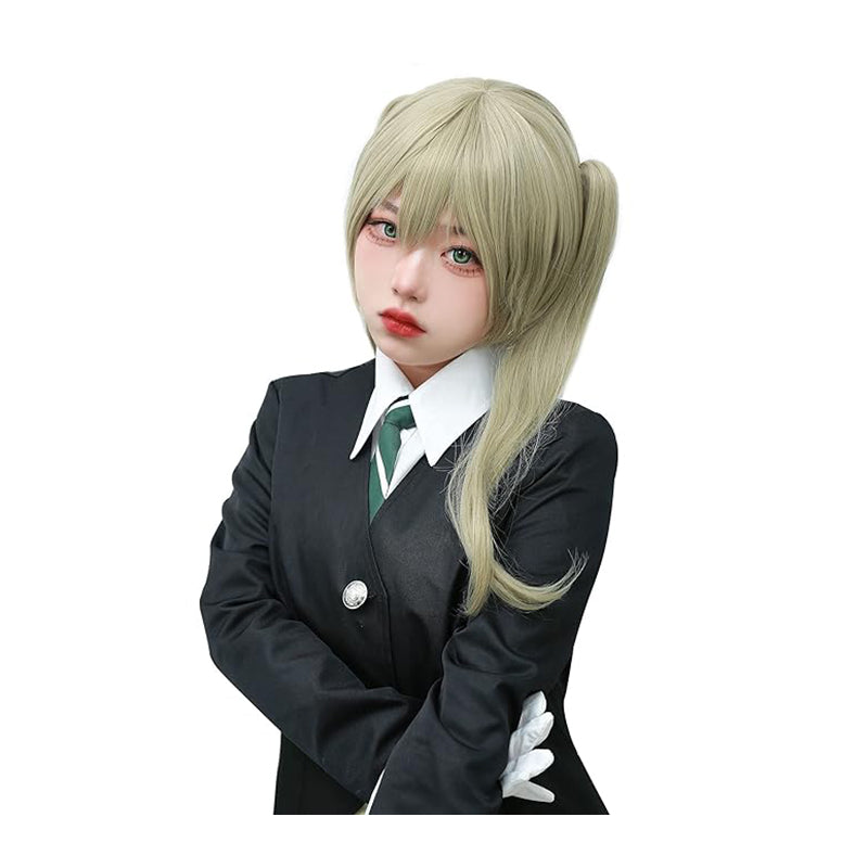 Anime Cosplay Wig Flaxen Light Brown Wig Costume Accessories For Halloween Party