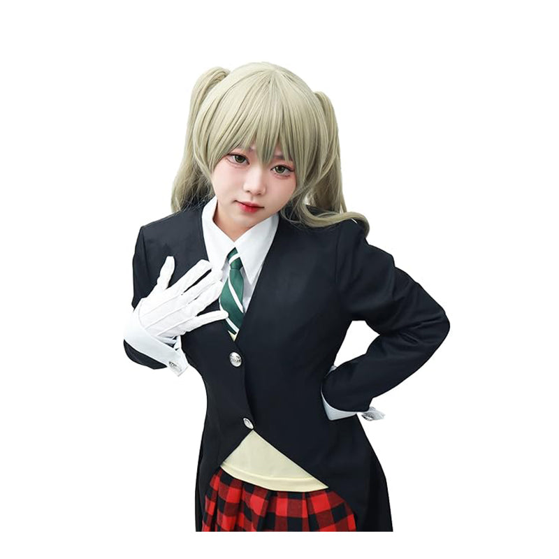 Anime Cosplay Wig Flaxen Light Brown Wig Costume Accessories For Halloween Party