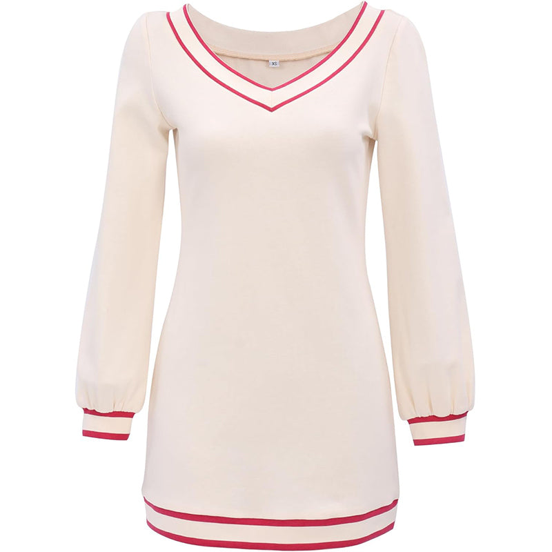 Ayase Cosplay Costume Full Set Outfit Red Suite Jacket Knitted Dress for Halloween Party
