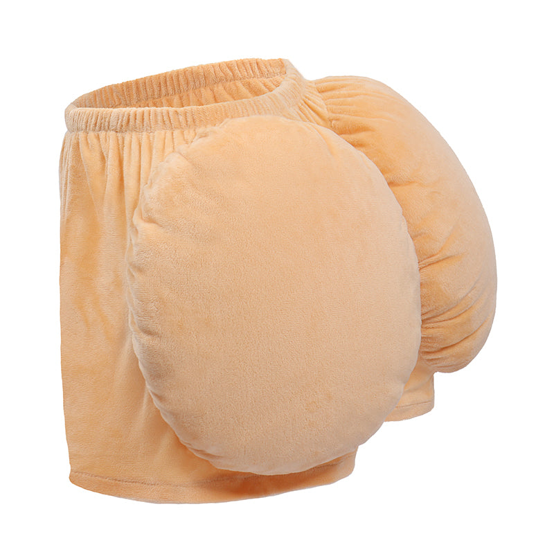 Fake Booty Butt Cheeks Granny Old Lady Costume Cosplay Accessories for Halloween Christmas