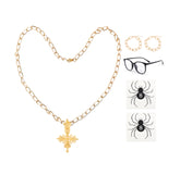 Shizuku Cosplay Necklace Set with Glasses and Stickers for Halloween