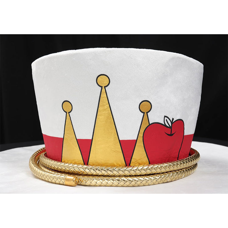 Lucifer Morningstar Cosplay Hat White Red Cap Costume Accessory For Halloween Party