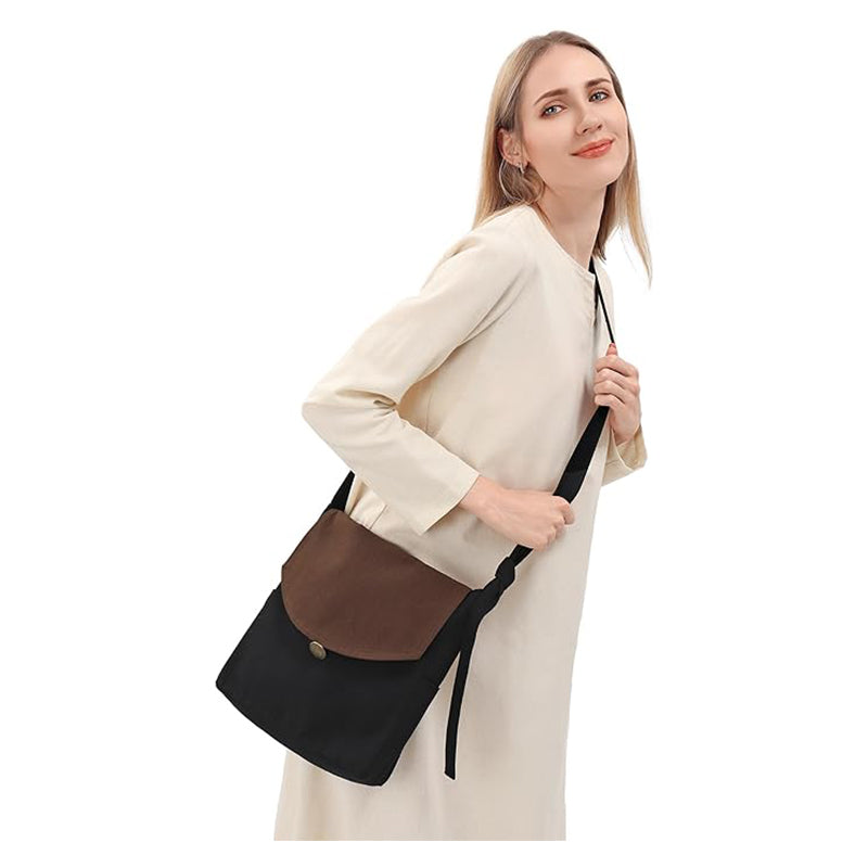 Medieval Canvas Bag Shoulder Handbag Crossbody Pouch Renaissance Vintage Waist Pack Coin Purse Costume Accessories