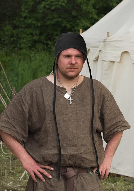 Medieval Coif Cap Women&