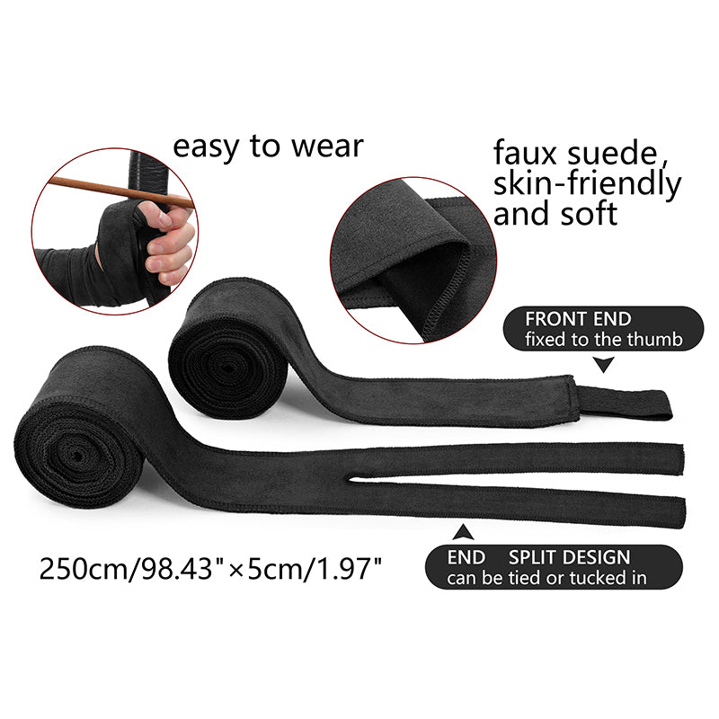 Medieval Hand Wraps Renaissance Faux Suede Bracers LARP Halloween Cosplay Costume Accessories