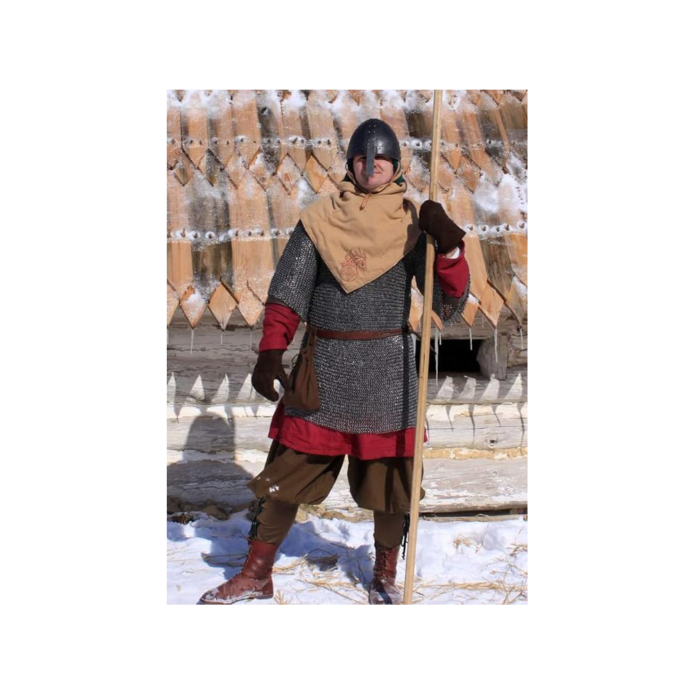 Medieval Pirate Retro Ankle Banded Pants for Men Linen Renaissance Navigator Pants Lace Up Bottoms