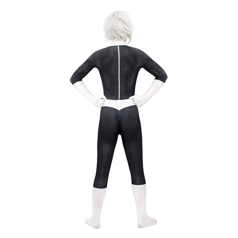 Men Black Cosplay Bodysuit Costume 3D Printed for Halloween Party