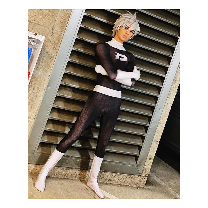 Men Black Cosplay Bodysuit Costume 3D Printed for Halloween Party