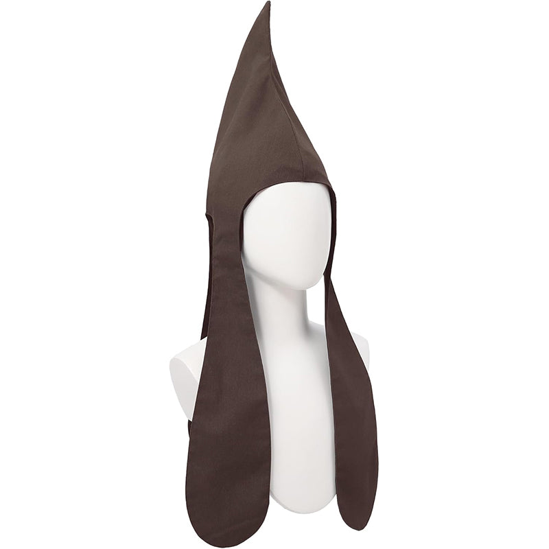 Men Women Medieval Coif Cap Renaissance Hat With Ear Flaps Thracian Cosplay Cap Peasant Hat Cosplay Costume Accessories