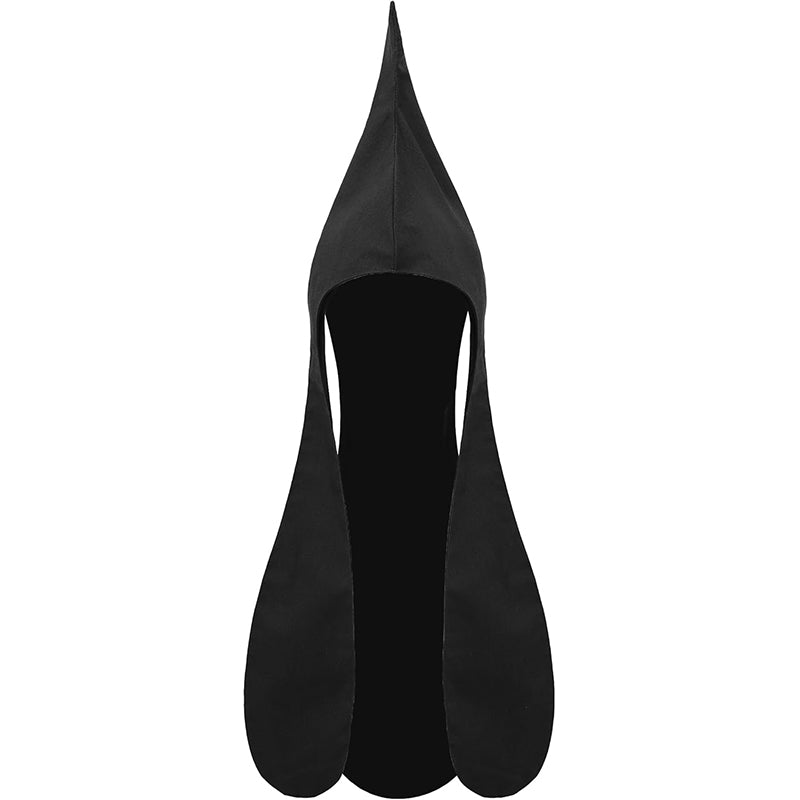 Men Women Medieval Coif Cap Renaissance Hat With Ear Flaps Thracian Cosplay Cap Peasant Hat Cosplay Costume Accessories