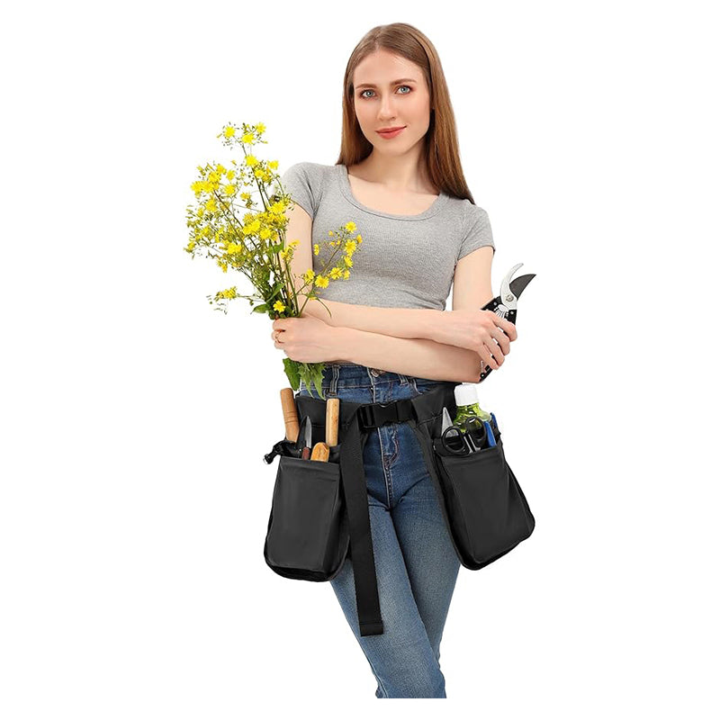 Multi-pocket Waist Belt Apron Bag Garden Tools for Gardener Garden Waist Bag