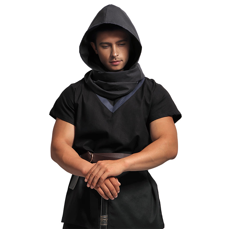 Renaissance Medieval Hood Cowl Ren Faire Hood Hat Vintage Accessories