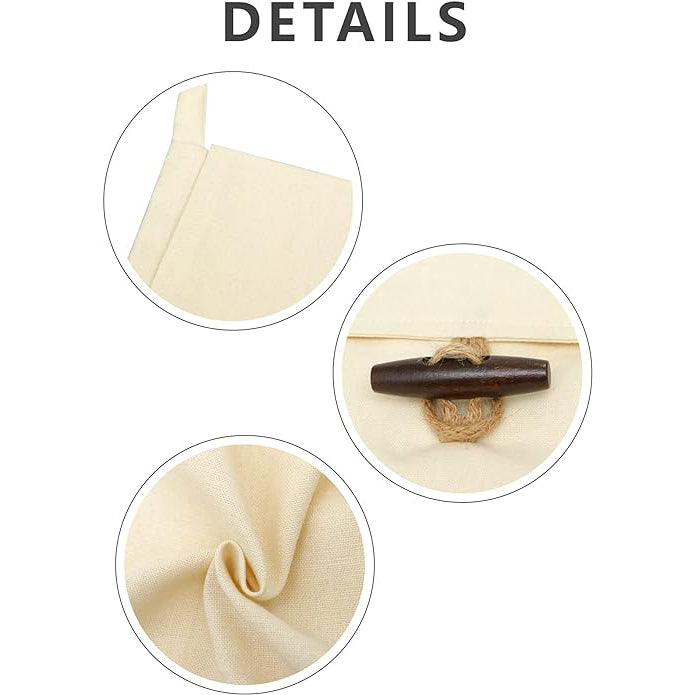 Renaissance Medieval Small Pilgrim Pouch Bag Viking Canvas Shoulder Bag