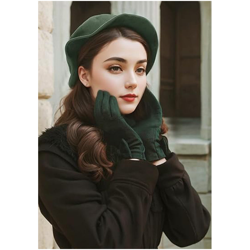 Renaissance Tudor Flat Beret Hats French Beret Hats Painter Cap Classic Medieval Hats Costume Accessories