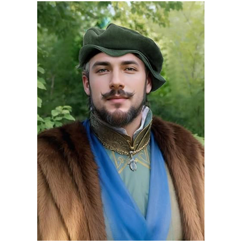 Renaissance Tudor Flat Beret Hats French Beret Hats Painter Cap Classic Medieval Hats Costume Accessories