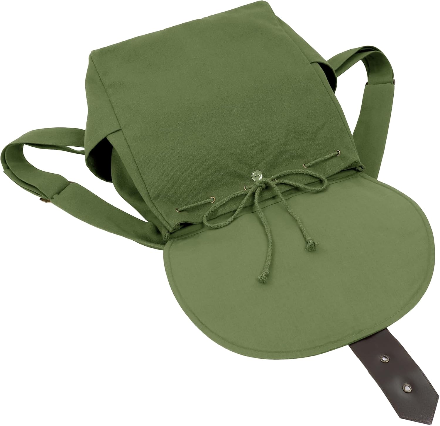 Renaissance Vintage Canvas Bag Medieval Travel Rucksack Backpack Costume Accessories Bag