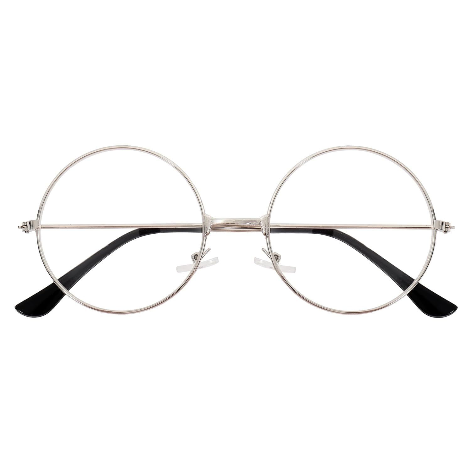 Sakamoto Cosplay Wig White Hair with Glasses for Halloween Party