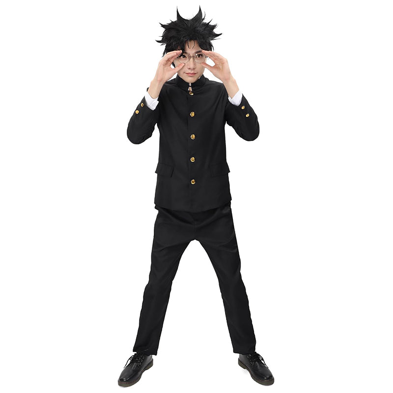 Takakura Ken Cosplay Costume with Glasses Full Set Outfit Men Uniform For Halloween Party