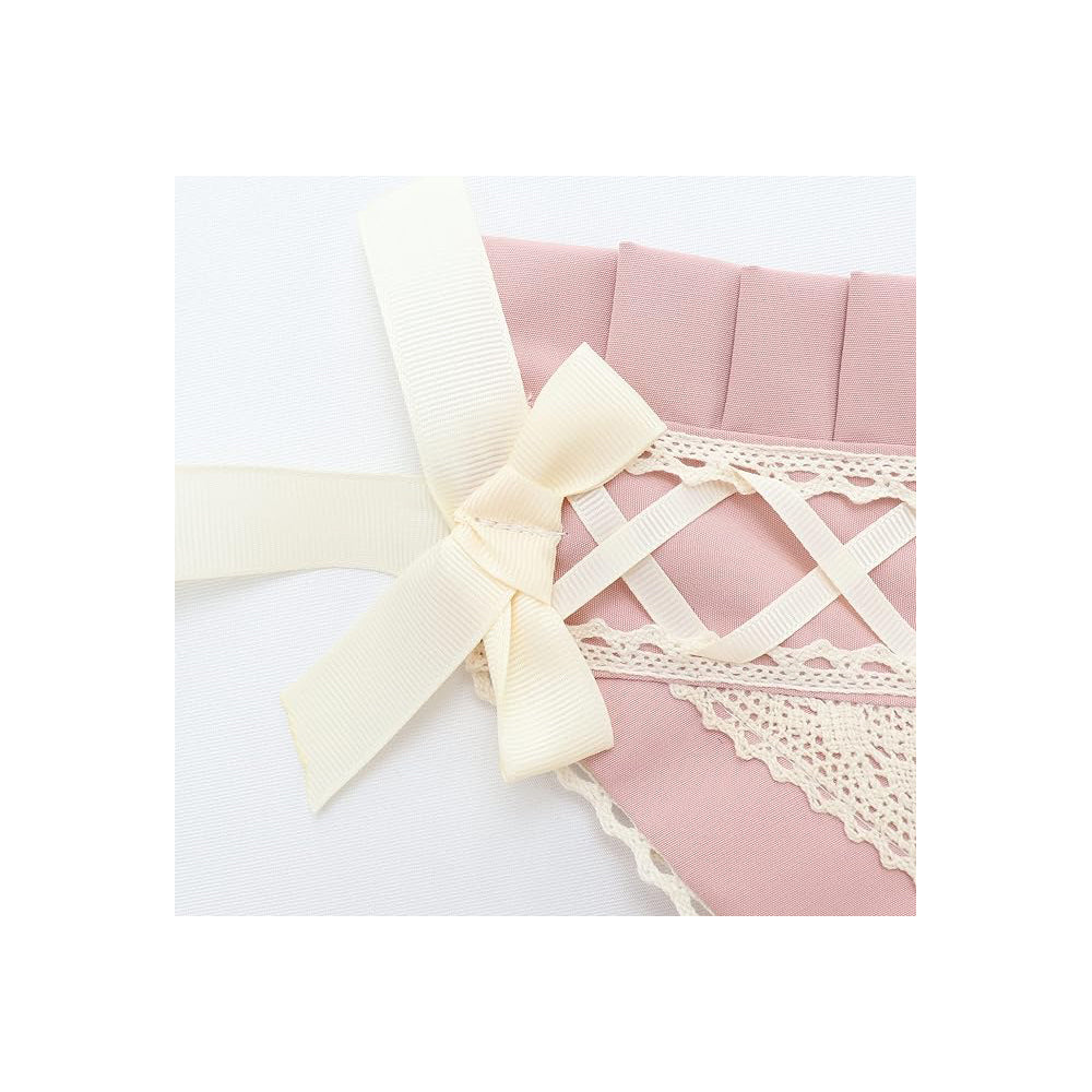 Victorian Lace Bonnet Hat Colonial Pioneer Head-wear Christmas Carol Tea Party Costume Sun Cap for Women