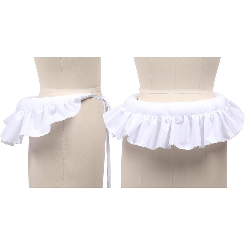 Victorian Rump Pad Cosplay Bustle Skirt Bum Pannier Bumroll Dress With Ties Custome Accessories