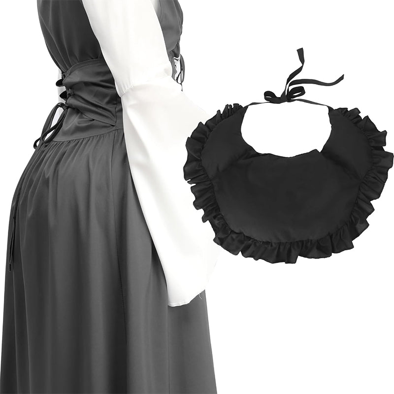 Victorian Rump Pad Cosplay Custome Bustle Skirt Bum Pannier Bumroll Dress Accessories with Ties For Christmas Halloween