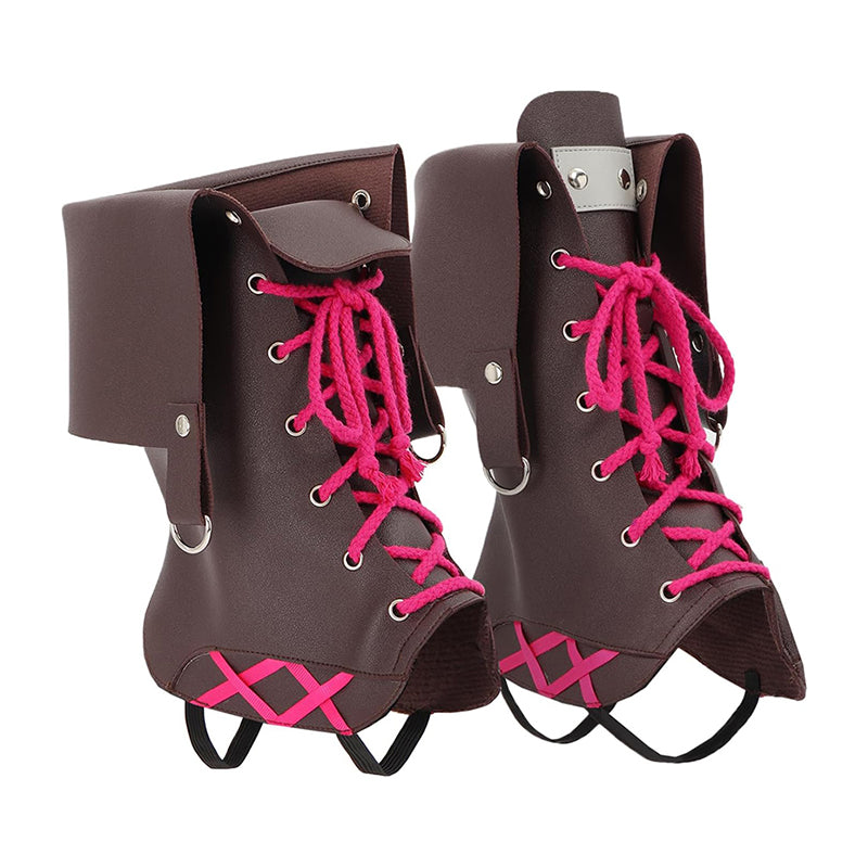 Women Anime Cosplay Shoes Boots Cover for Halloween Party