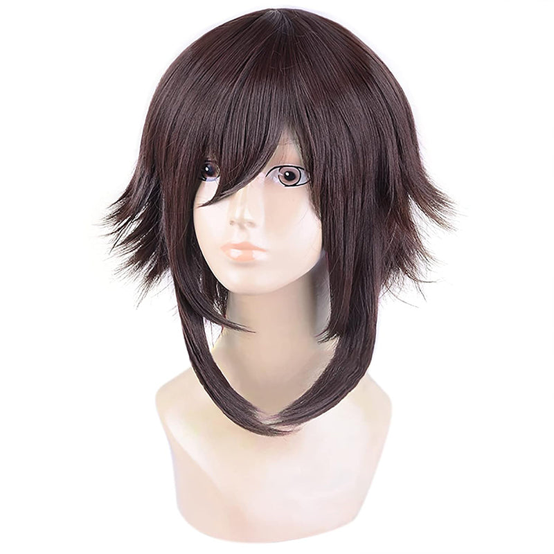 Women Anime Cosplay Wig Brown Hair Costume Accessories Wig For Halloween Party