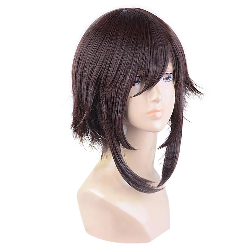 Women Anime Cosplay Wig Brown Hair Costume Accessories Wig For Halloween Party