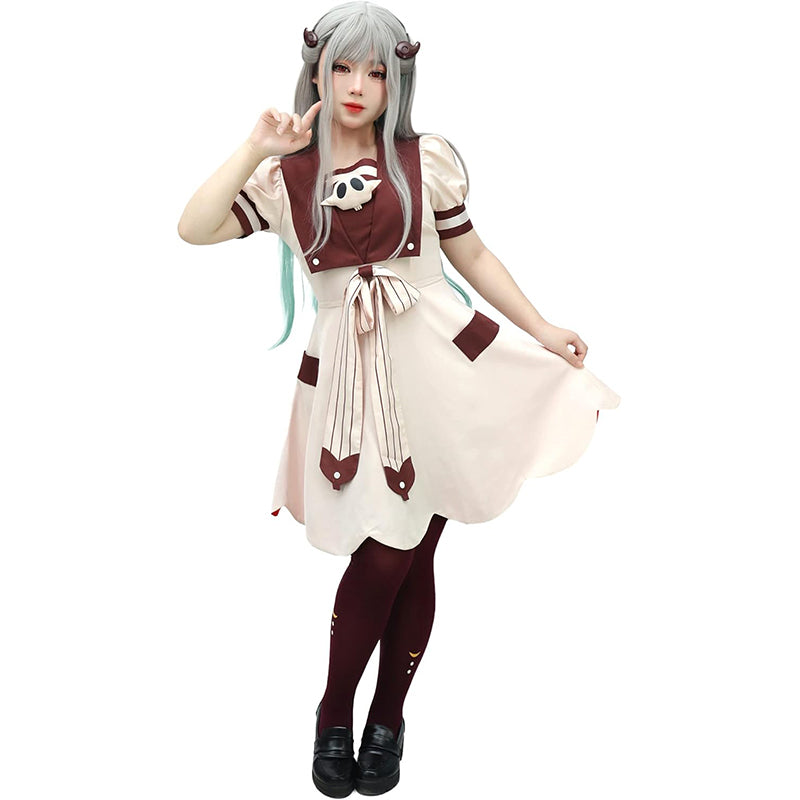 Women Cosplay Costume Dress with Socks For Halloween Party
