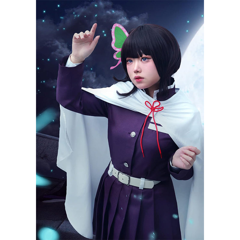 Women Cosplay Costume Full Suit with White Rope and Belt for Halloween Party
