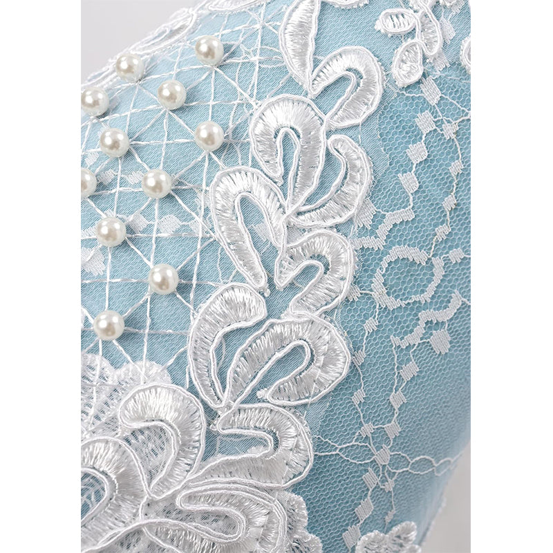 Women Medieval Lace Hennin Hat With Veil Renaissance Princess Hat Cone-Shaped Headdress Cosplay Costume Accessories