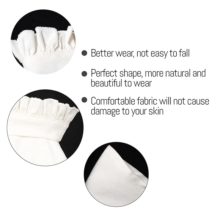 Women Medieval Linen Headband 14th Century Ruffled Fillet Barbette Hair Bandanas Wrap Costume Accessories For Party Halloween